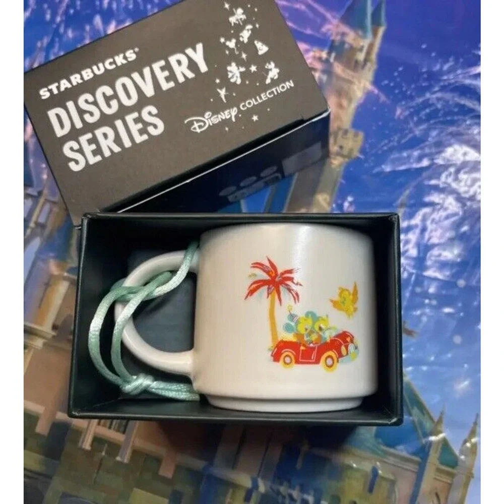 2024‎ Disney Parks Hollywood Starbucks Ornament Cup Discovery Series 2 oz…
